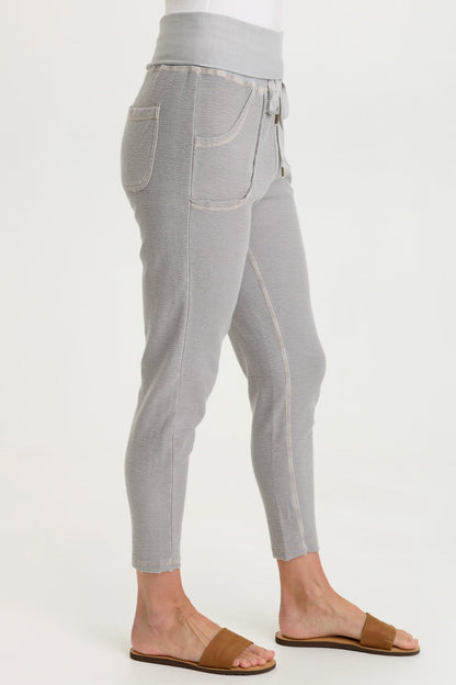 Kiefer Slim Leg Crepe Knit Pant