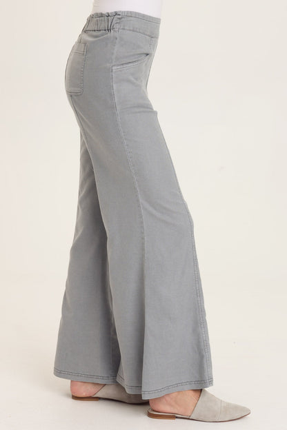 Faulk Twill Pull-On Bell Bottoms