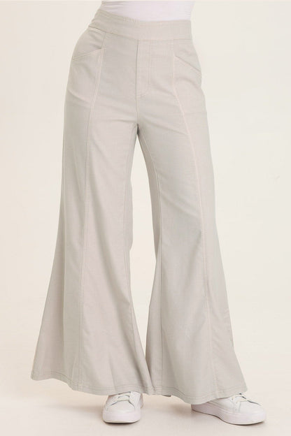 Faulk Twill Pull-On Bell Bottoms