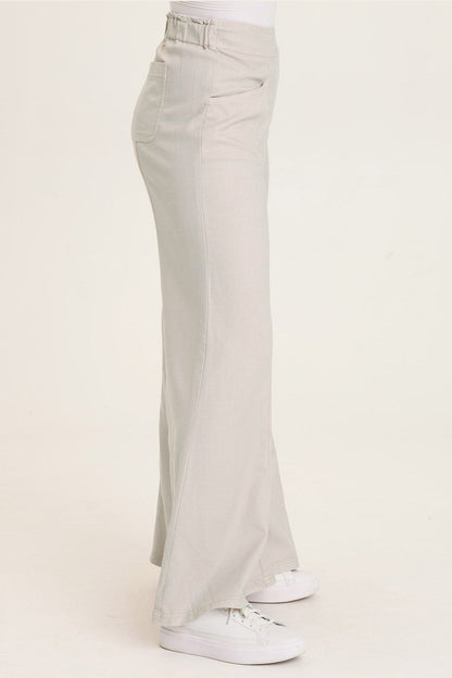 Faulk Twill Pull-On Bell Bottoms