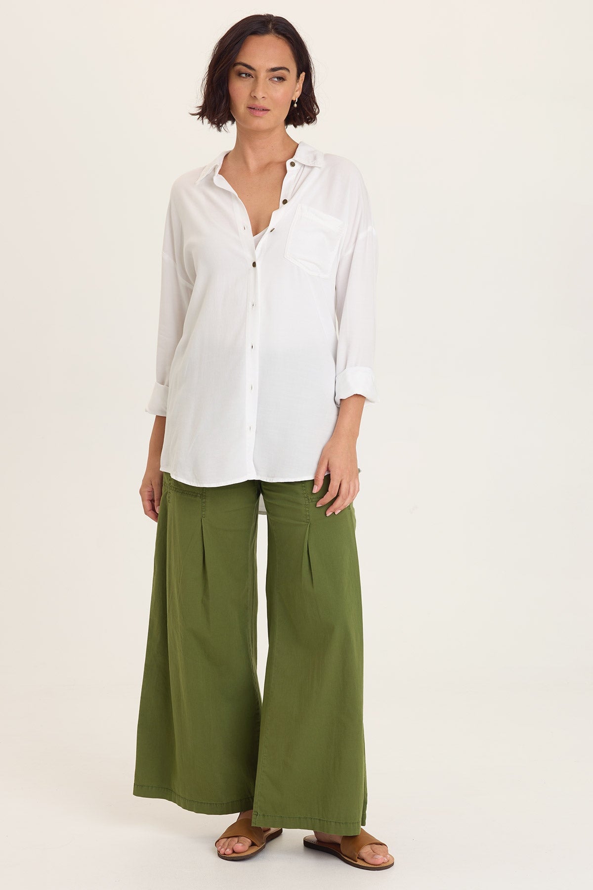 Kyler Dart Wide Leg Pant