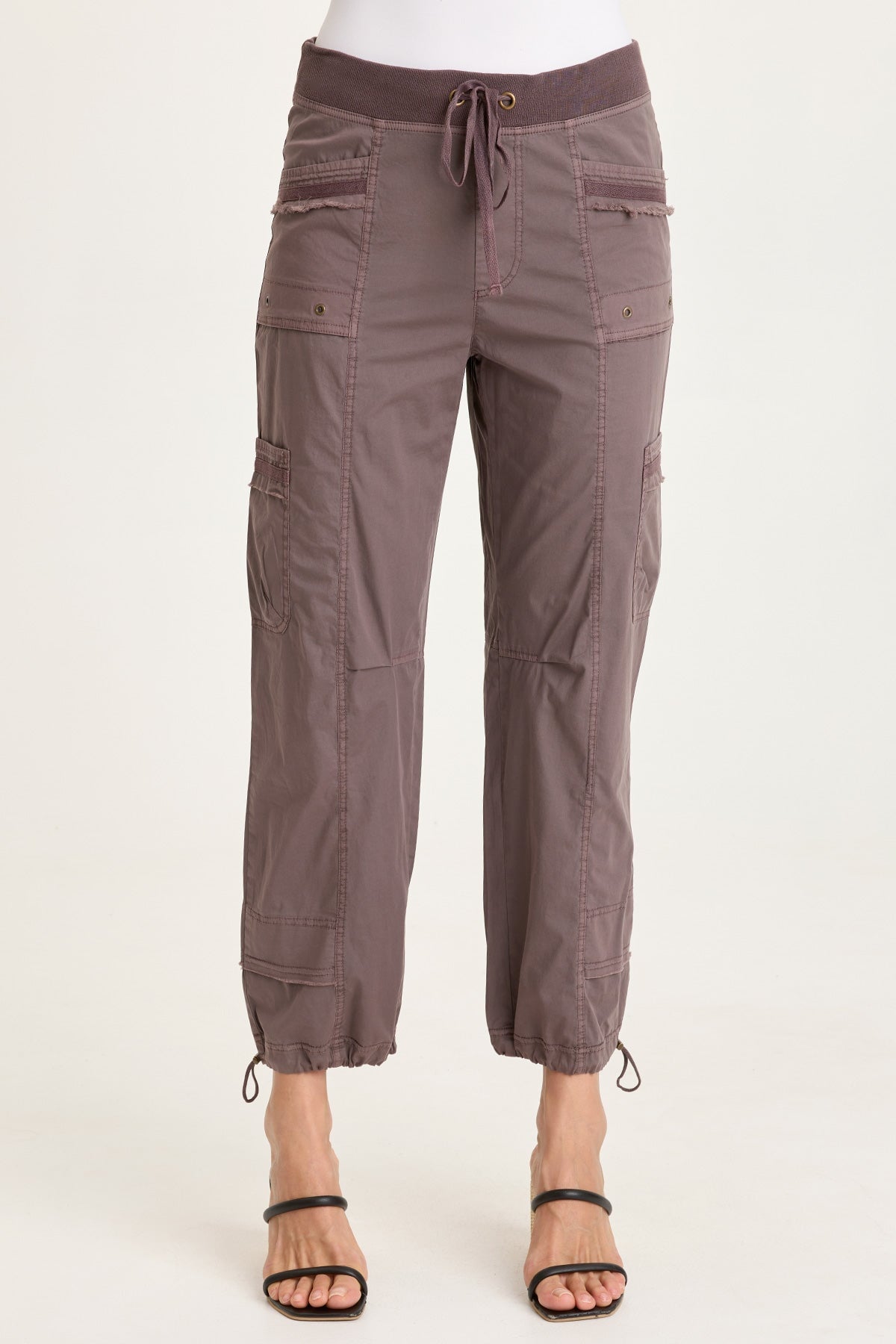 Jannik Poplin Cinch Hem Cargo Pant