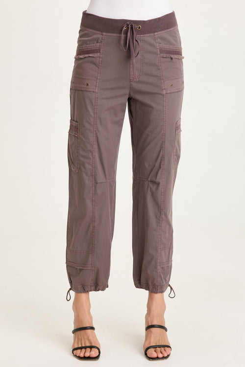 Jannik Poplin Cinch Hem Cargo Pant