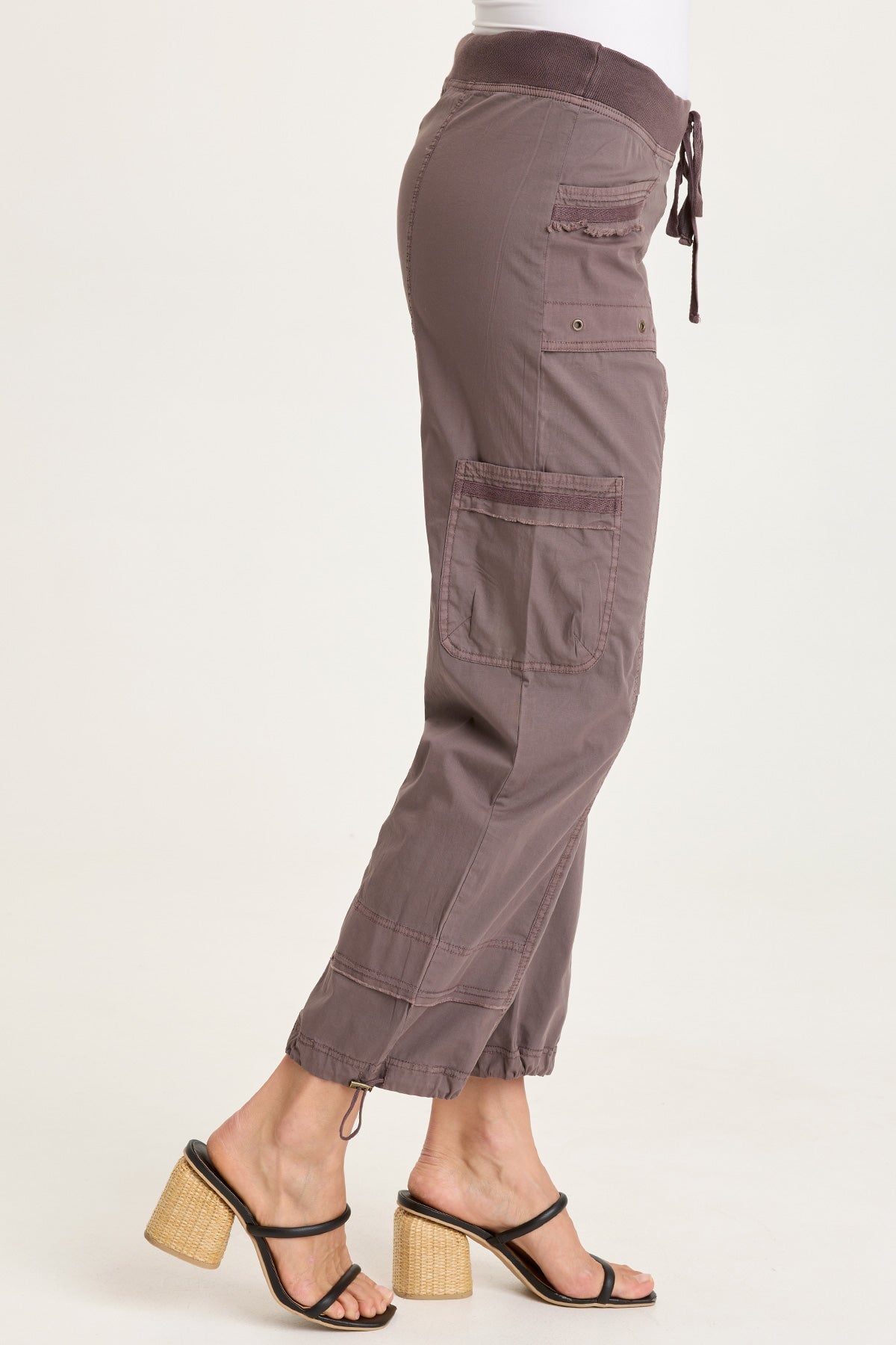 Jannik Poplin Cinch Hem Cargo Pant