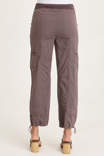 Jannik Poplin Cinch Hem Cargo Pant