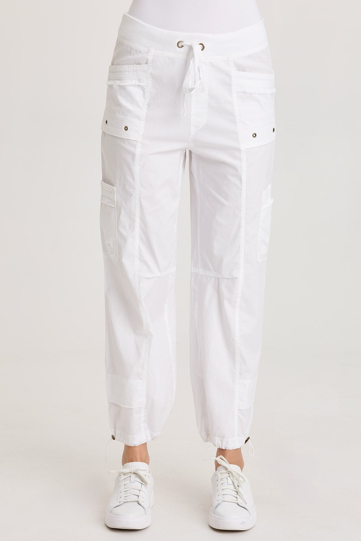 Jannik Poplin Cinch Hem Cargo Pant
