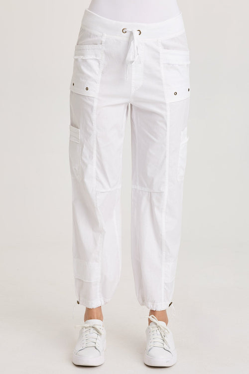 Jannik Poplin Cinch Hem Cargo Pant