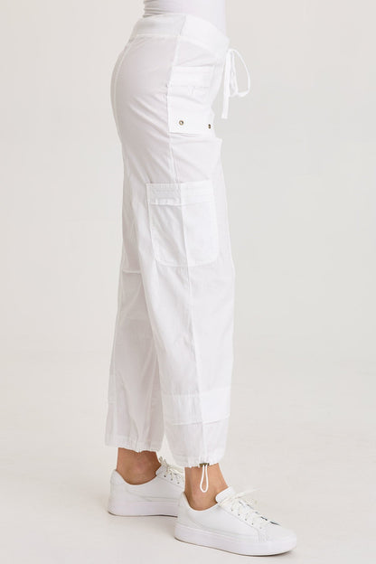 Jannik Poplin Cinch Hem Cargo Pant