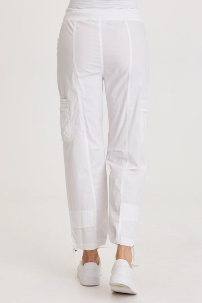 Jannik Poplin Cinch Hem Cargo Pant
