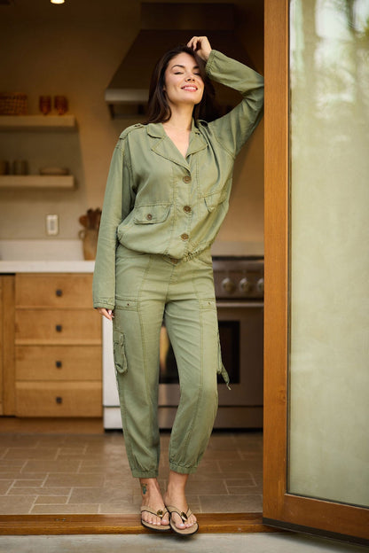 Olexa Twill Banded Cargo Pant