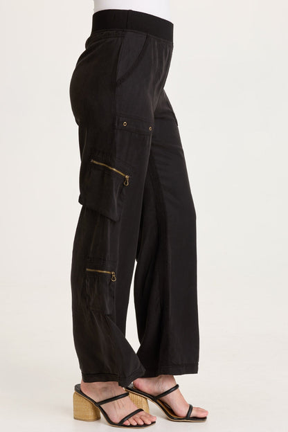 Britte Twill Multi-Pocket Cargo Pant