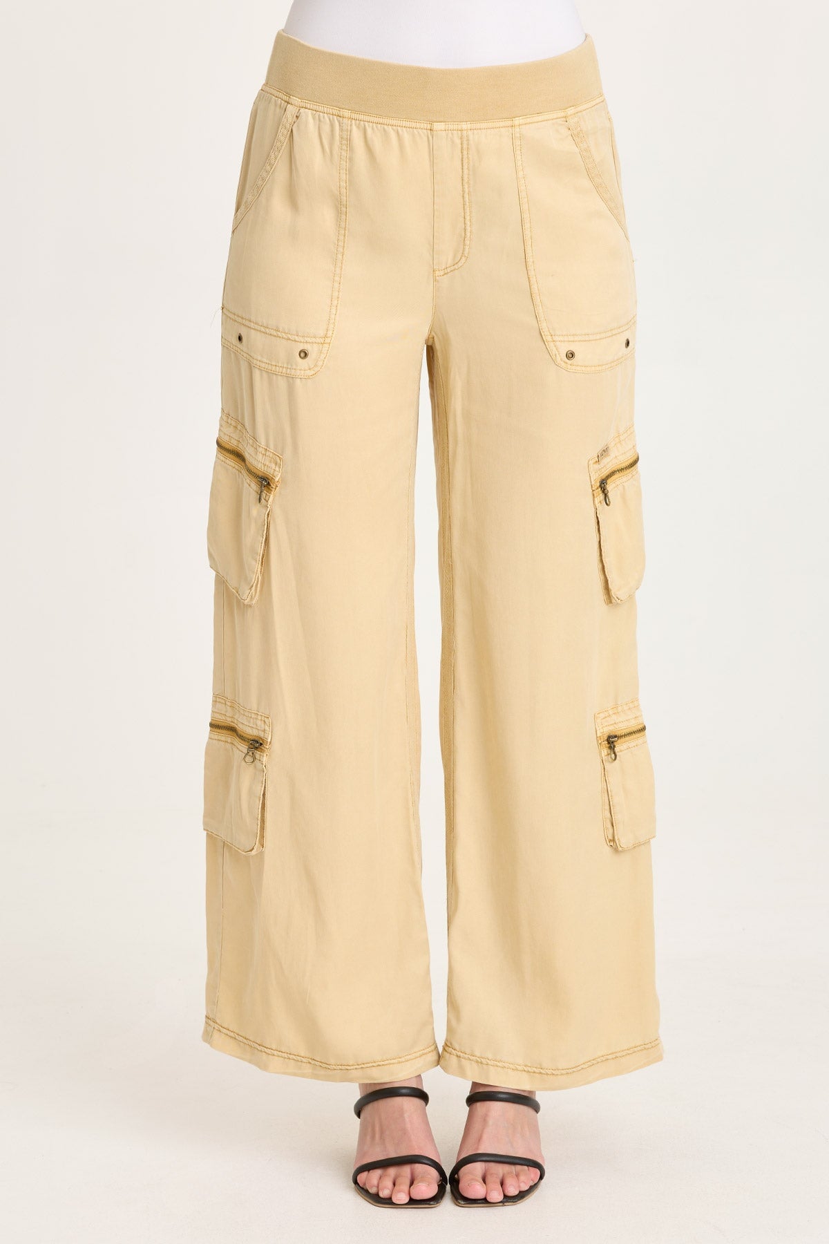 Britte Twill Multi-Pocket Cargo Pant