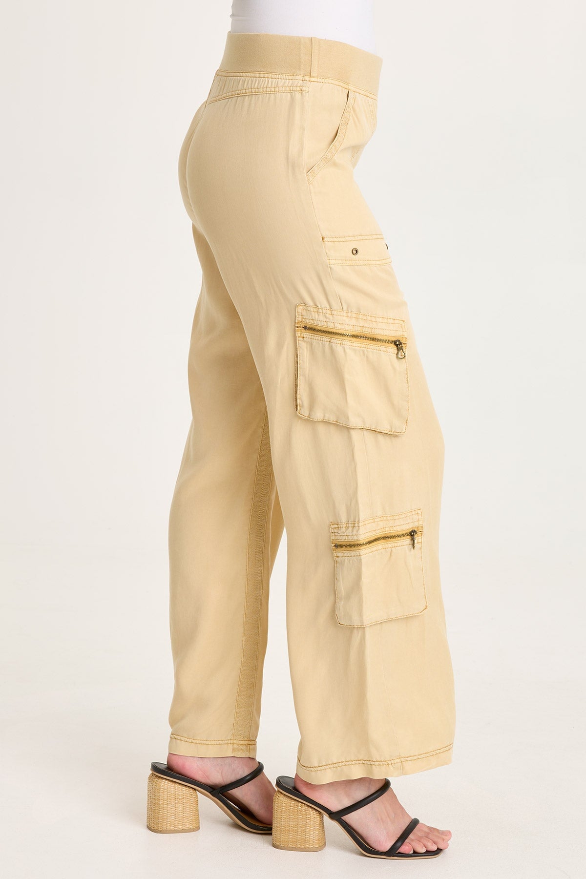 Britte Twill Multi-Pocket Cargo Pant
