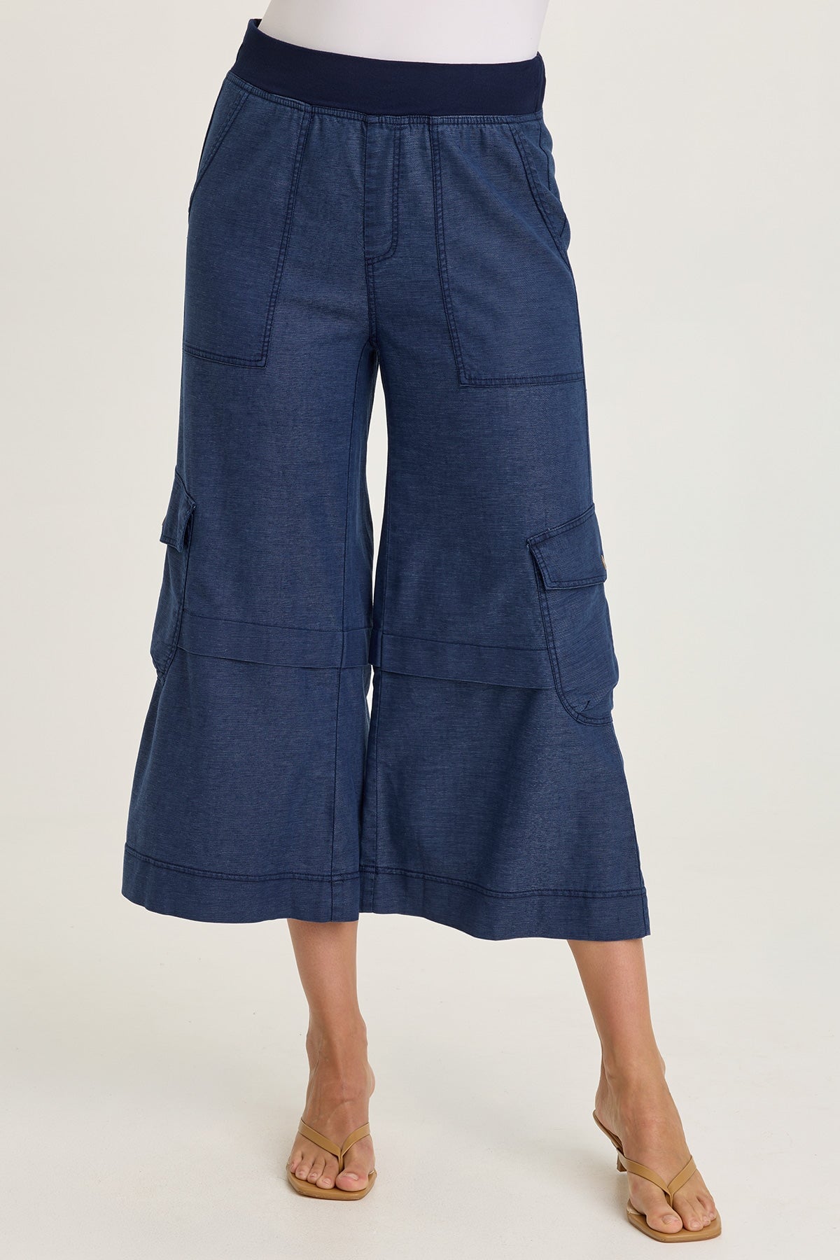 Rosalina Twill Cargo Gaucho Crop