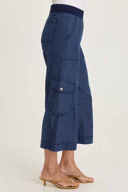 Rosalina Twill Cargo Gaucho Crop