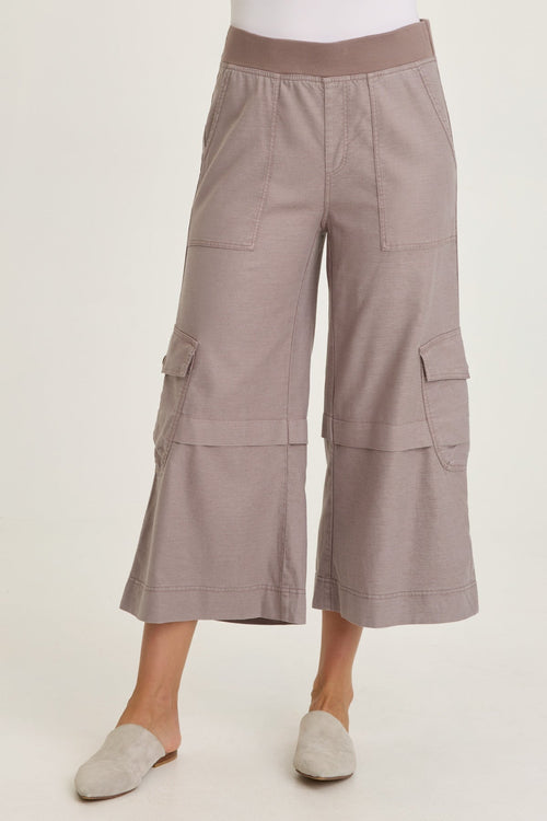Rosalina Twill Cargo Gaucho Crop