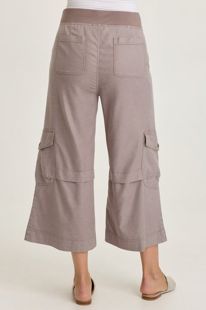 Rosalina Twill Cargo Gaucho Crop