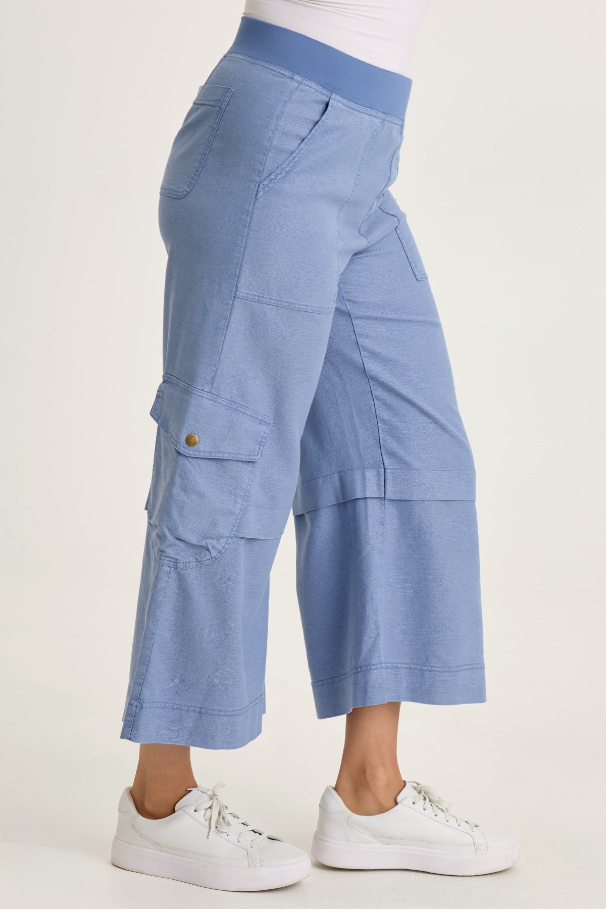 Rosalina Twill Cargo Gaucho Crop