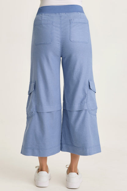 Rosalina Twill Cargo Gaucho Crop