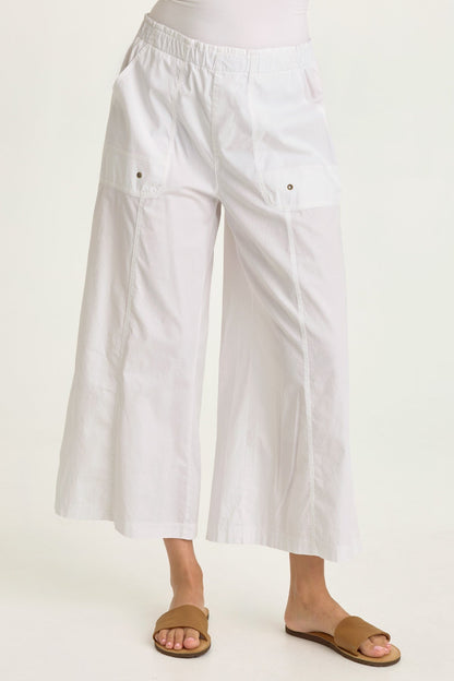 Gottfried Poplin Gaucho Crop