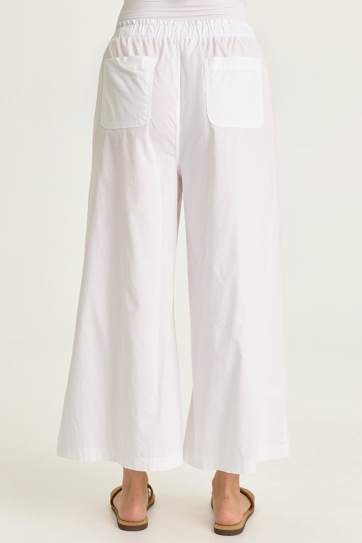 Gottfried Poplin Gaucho Crop