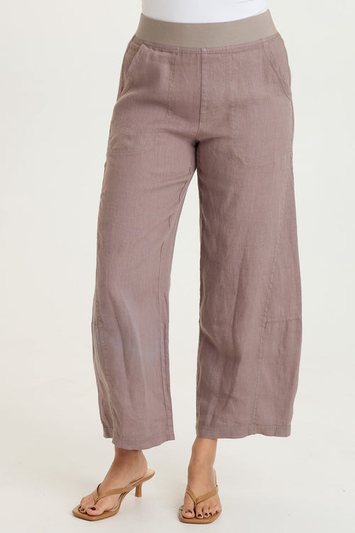 Nao Linen Barrel Crop