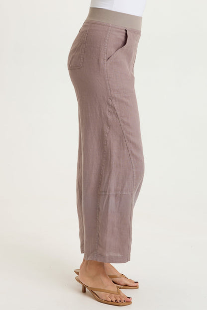 Nao Linen Barrel Crop