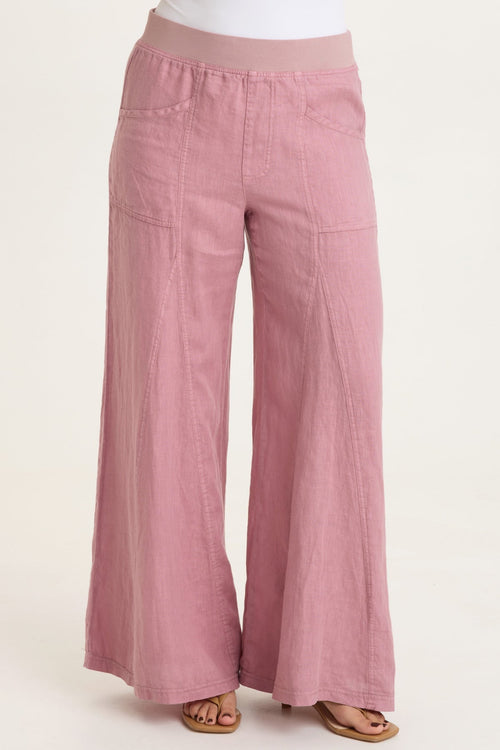 Elaine Linen Wide Leg Pant