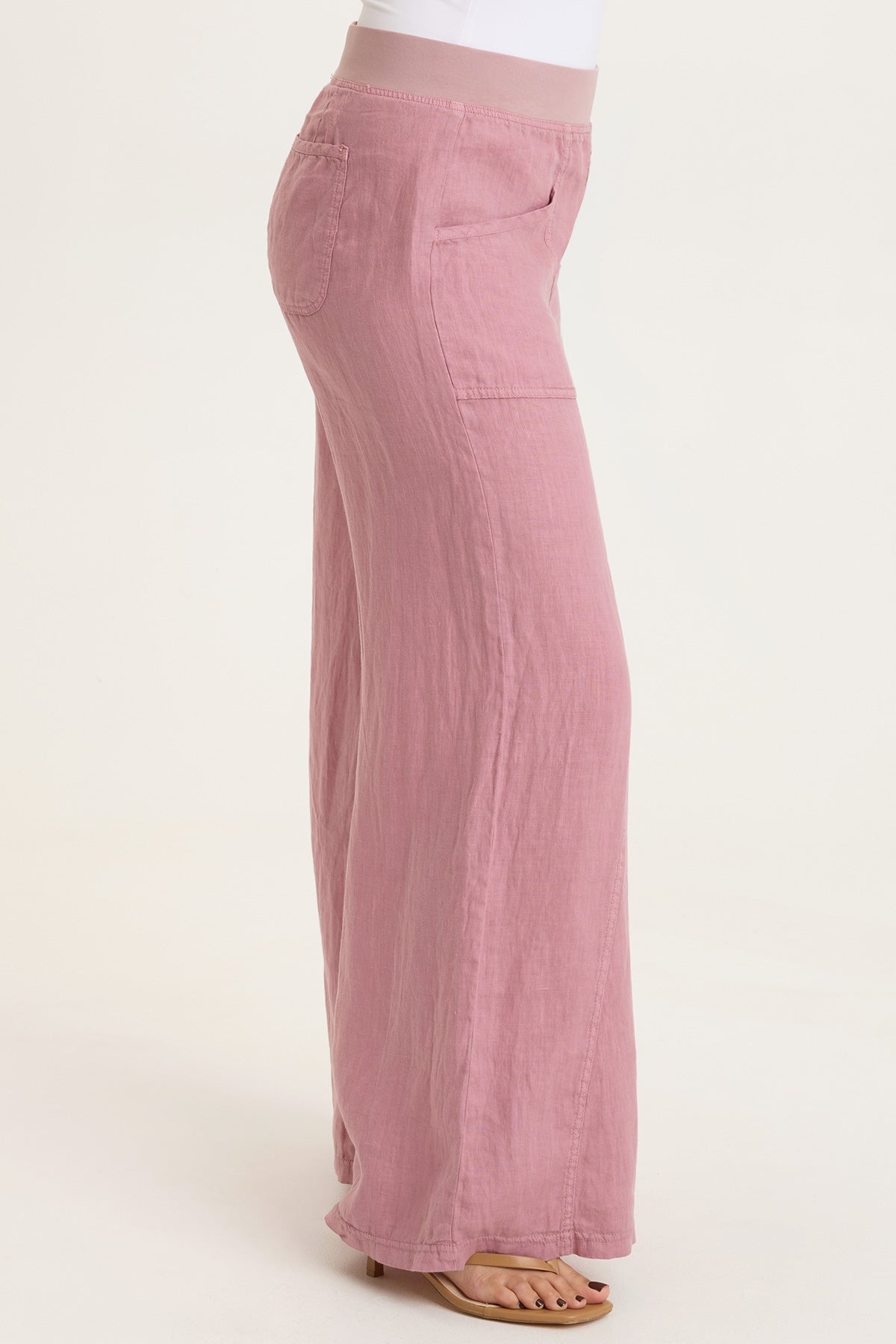 Elaine Linen Wide Leg Pant