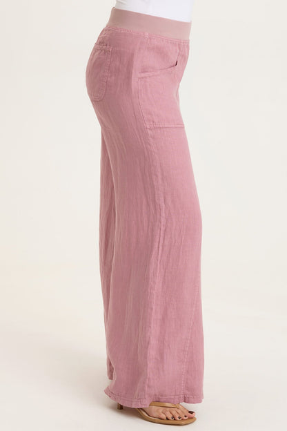 Elaine Linen Wide Leg Pant