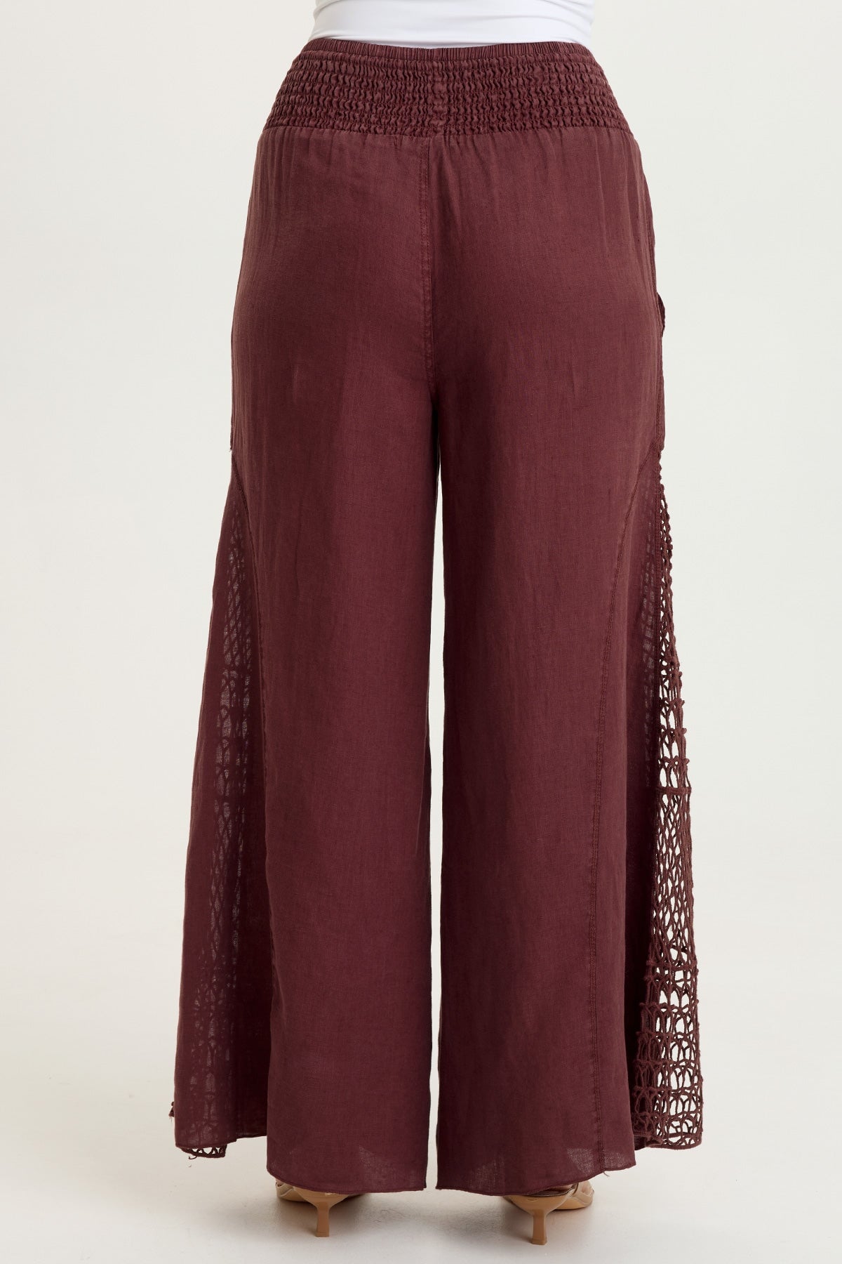 Garcia Linen Crochet Pant