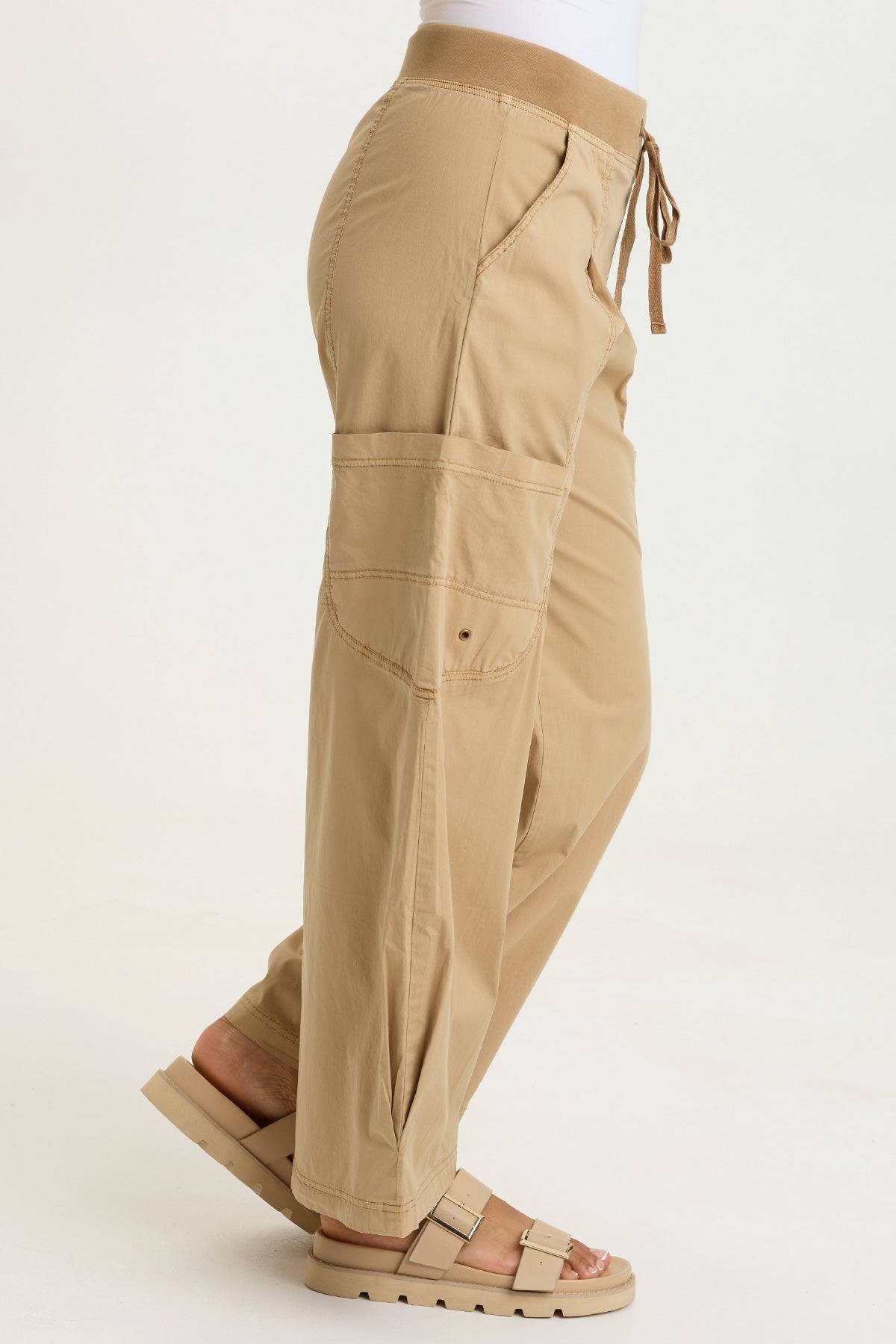 Pender Poplin Barrel Pant