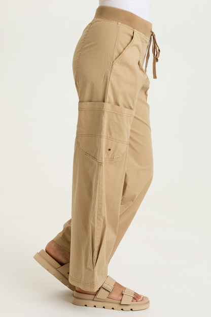 Pender Poplin Barrel Pant