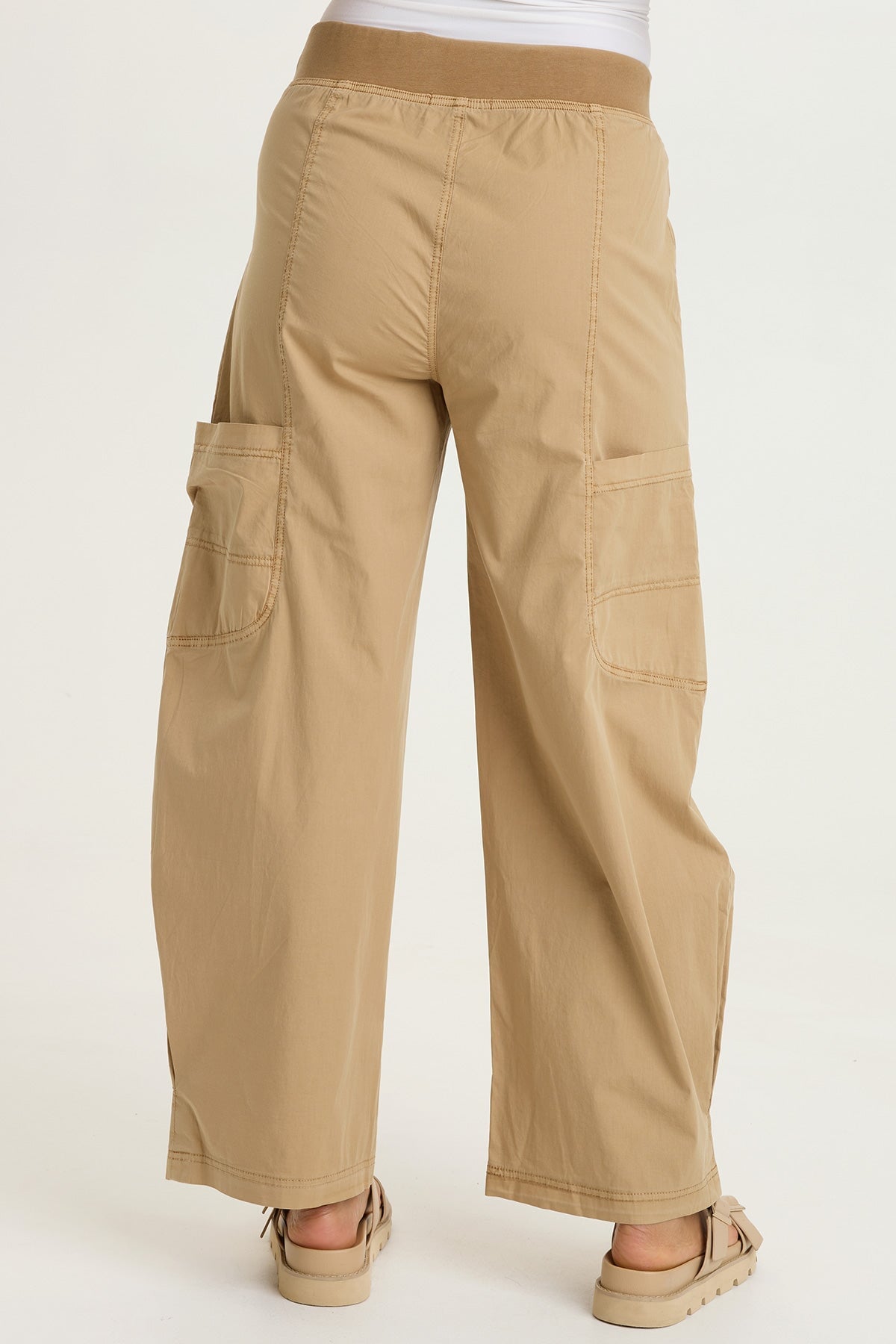Pender Poplin Barrel Pant
