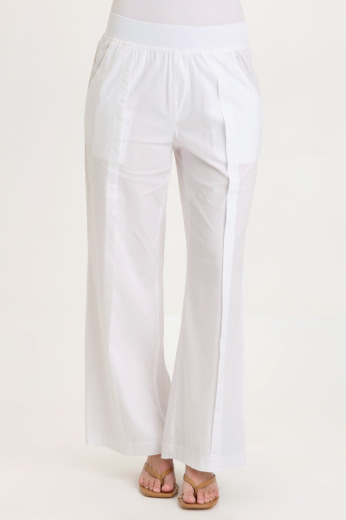 Bay Poplin Straight Leg Pant