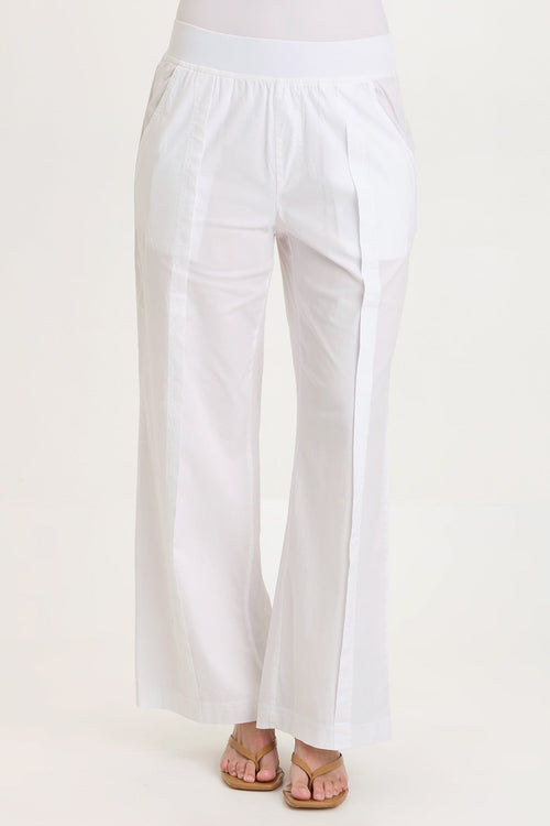 Bay Poplin Straight Leg Pant