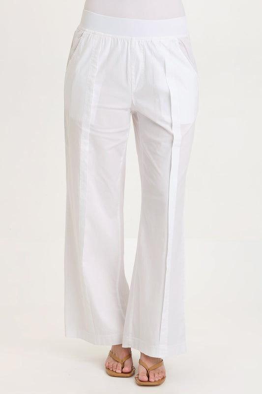 Bay Poplin Straight Leg Pant