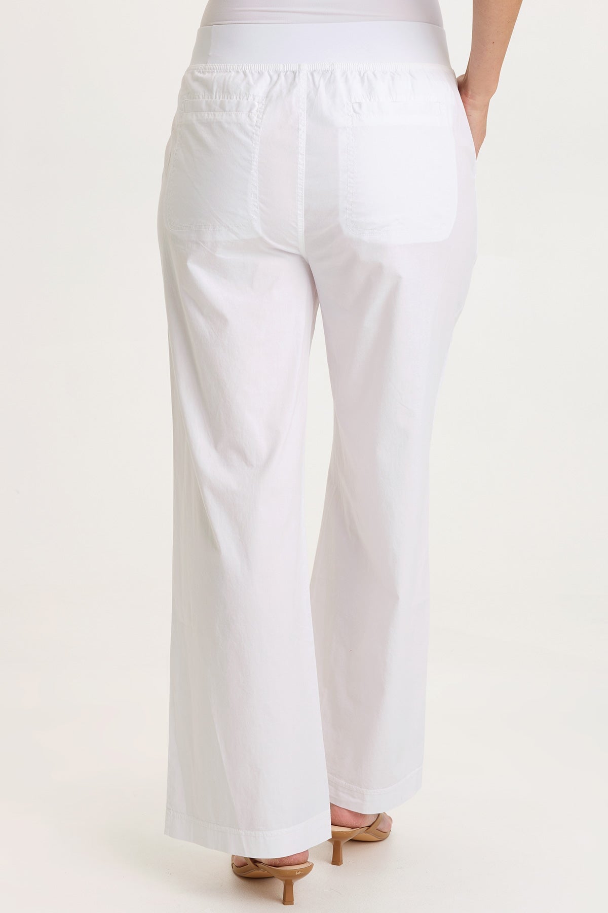 Bay Poplin Straight Leg Pant