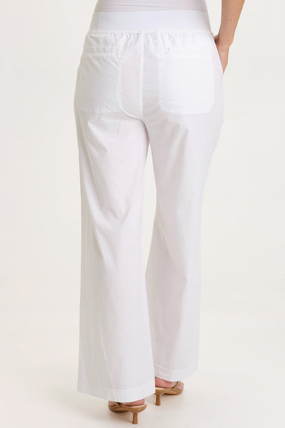 Bay Poplin Straight Leg Pant