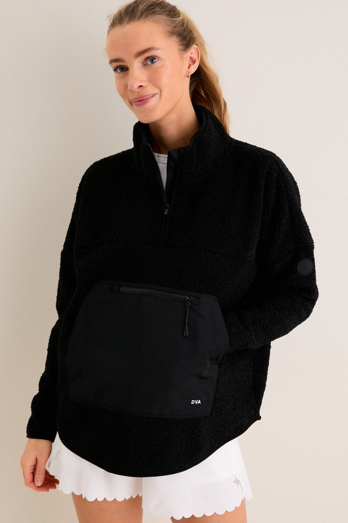 Black Fleece Cady Quarter Zip