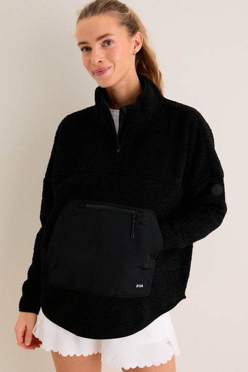 Black Fleece Cady Quarter Zip