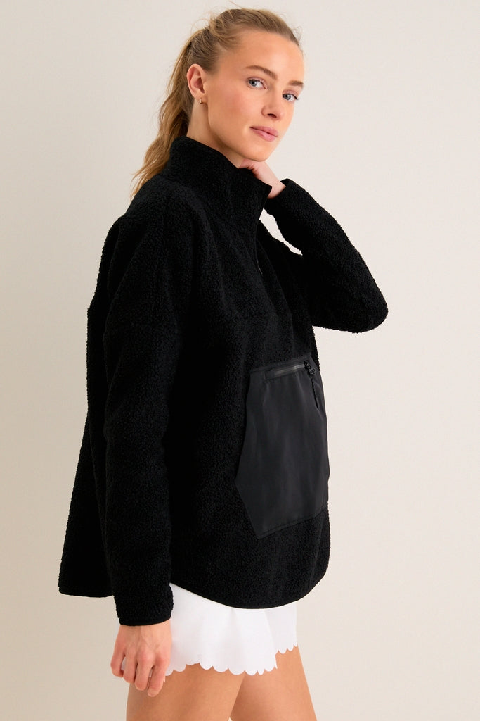 Black Fleece Cady Quarter Zip