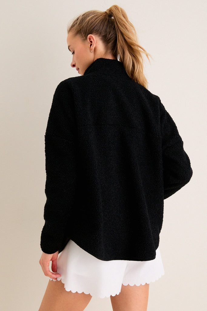 Black Fleece Cady Quarter Zip