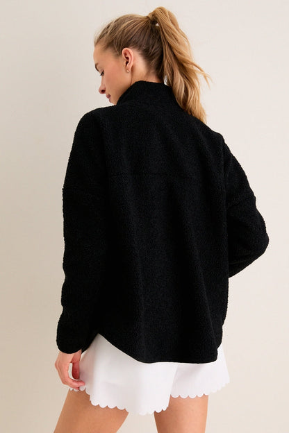 Black Fleece Cady Quarter Zip