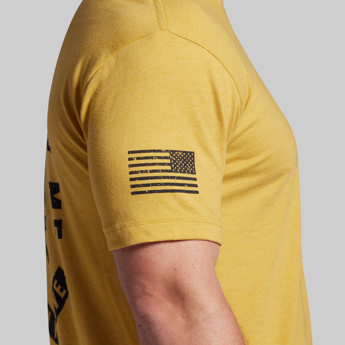 Don't Tread On Me Tee (Mustard)