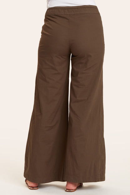 Terraced Wide Leg Pant