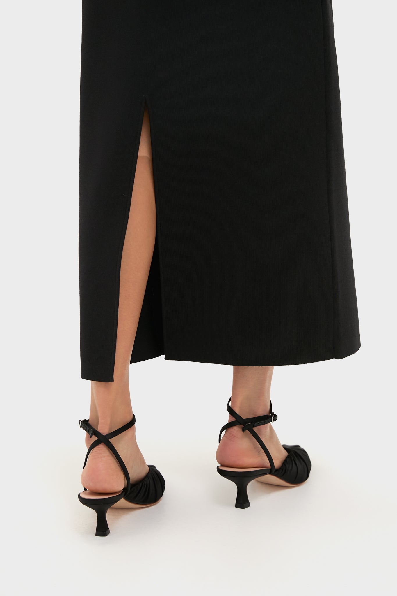 Black Kingston Knit Dress