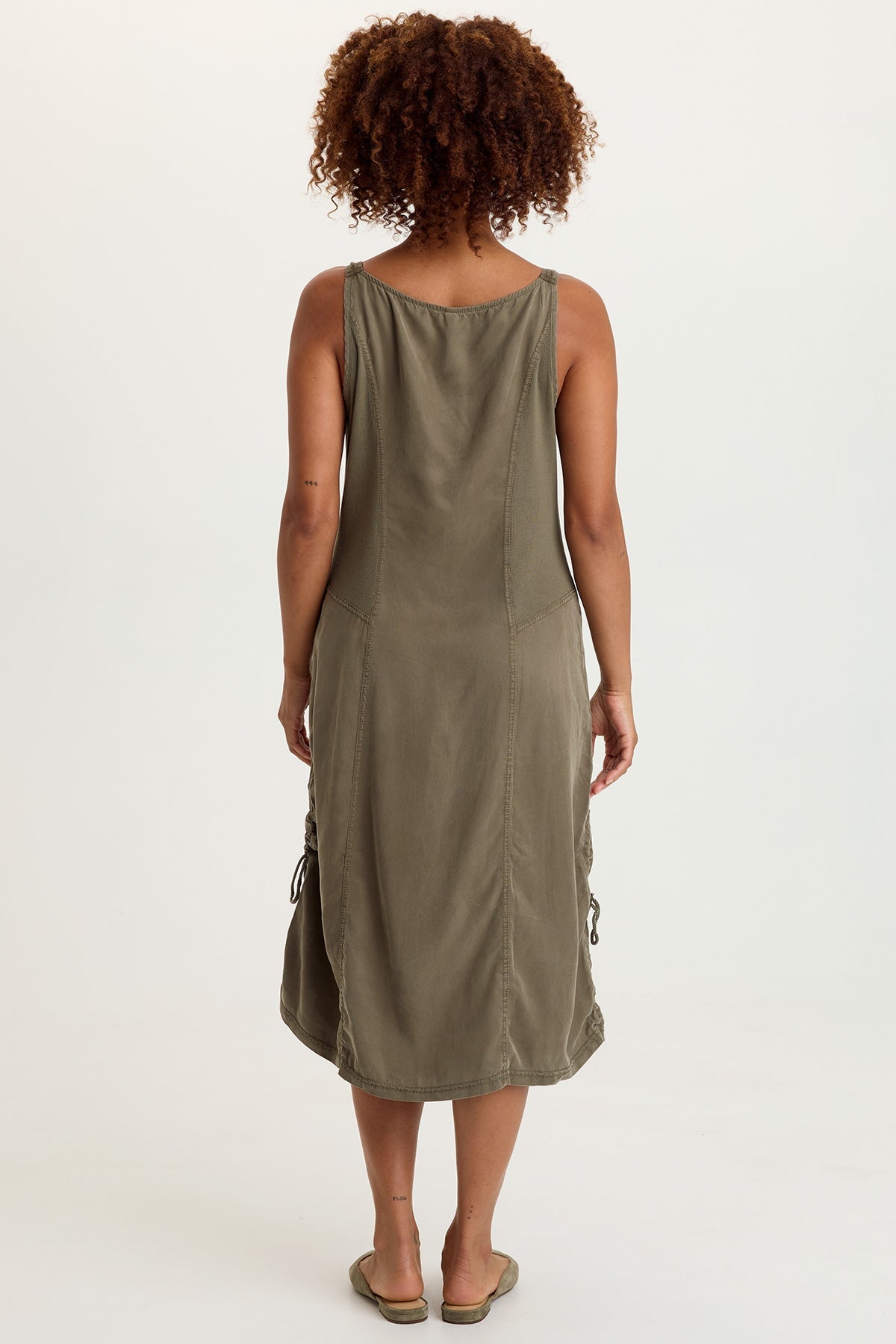 Edsel Twill Snap-Up Dress