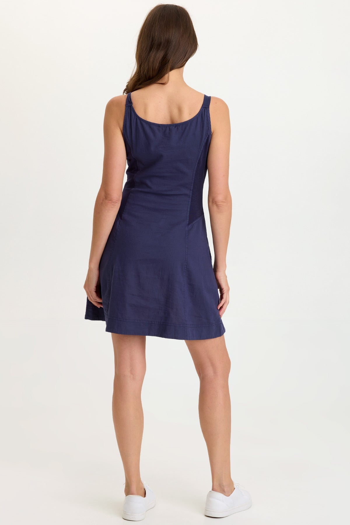 Ocie Cotton Linen Tank Dress
