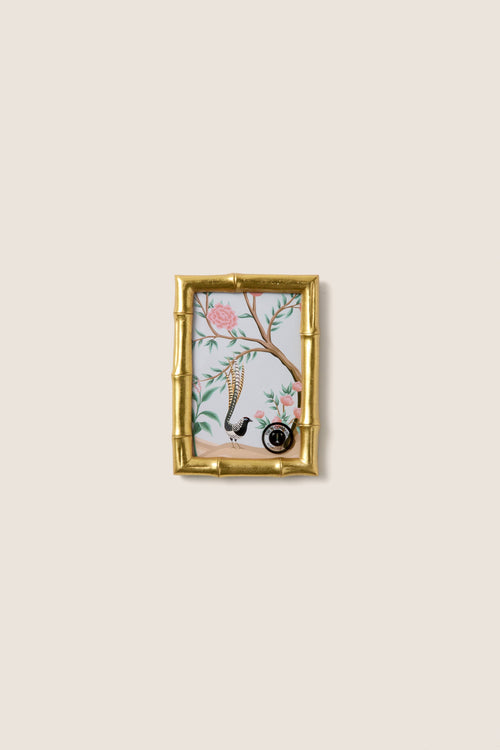 4x6 Gold Faux Bamboo Frame